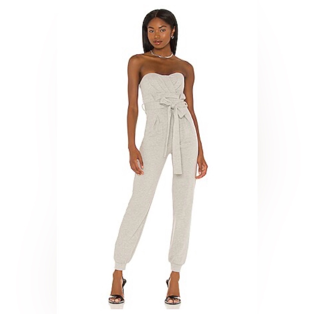 MICHAEL COSTELLO
X REVOLVE Helen Jumpsuit in Heather Grey